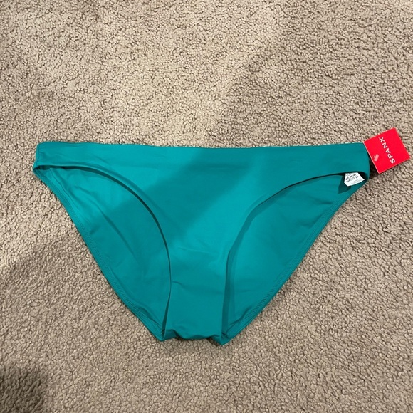 SPANX Mystic Green  Bikini Bottom Large - Picture 1 of 7
